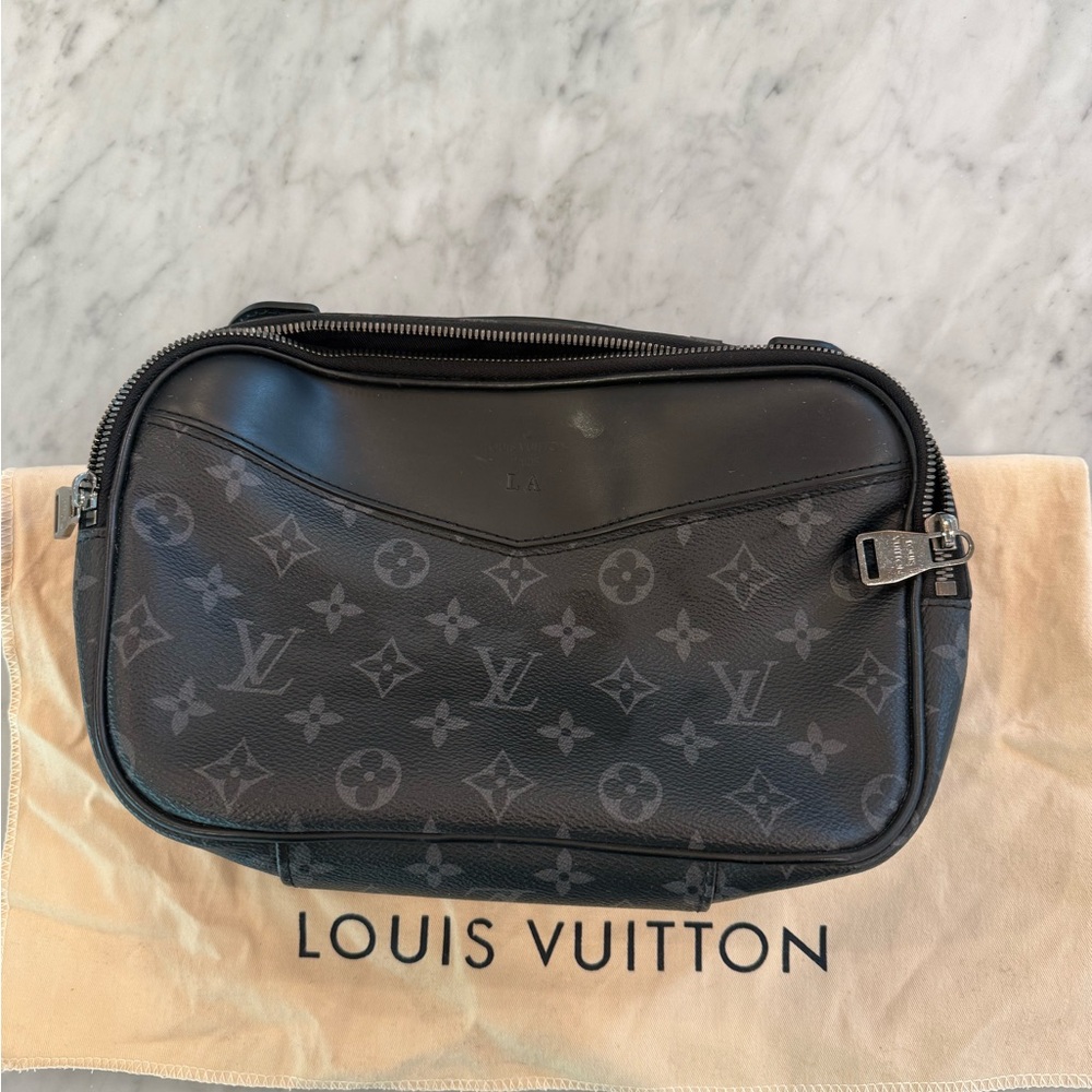 Louis Vuitton Bum Bag Monogram Eclipse Black